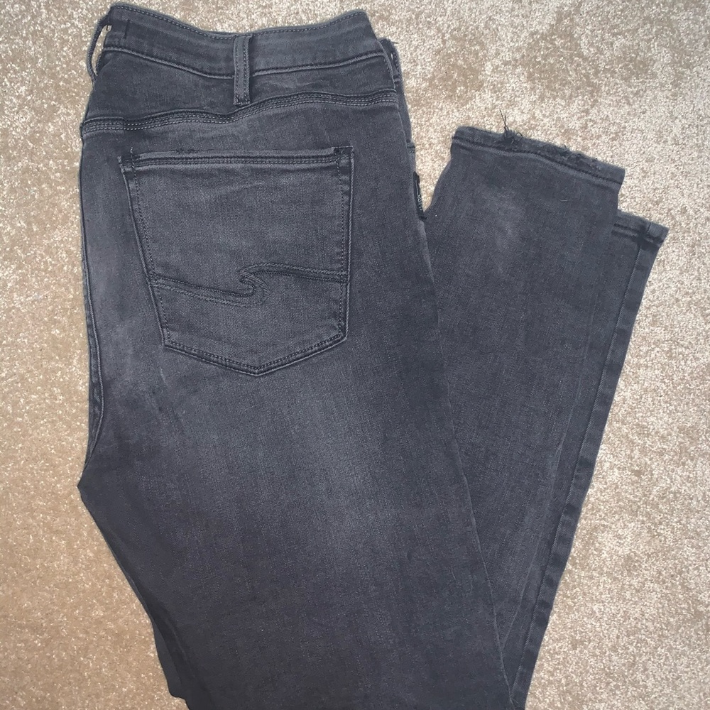 Silver jeans black wash